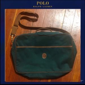Polo Ralph Lauren Vintage Canvas laptop bag